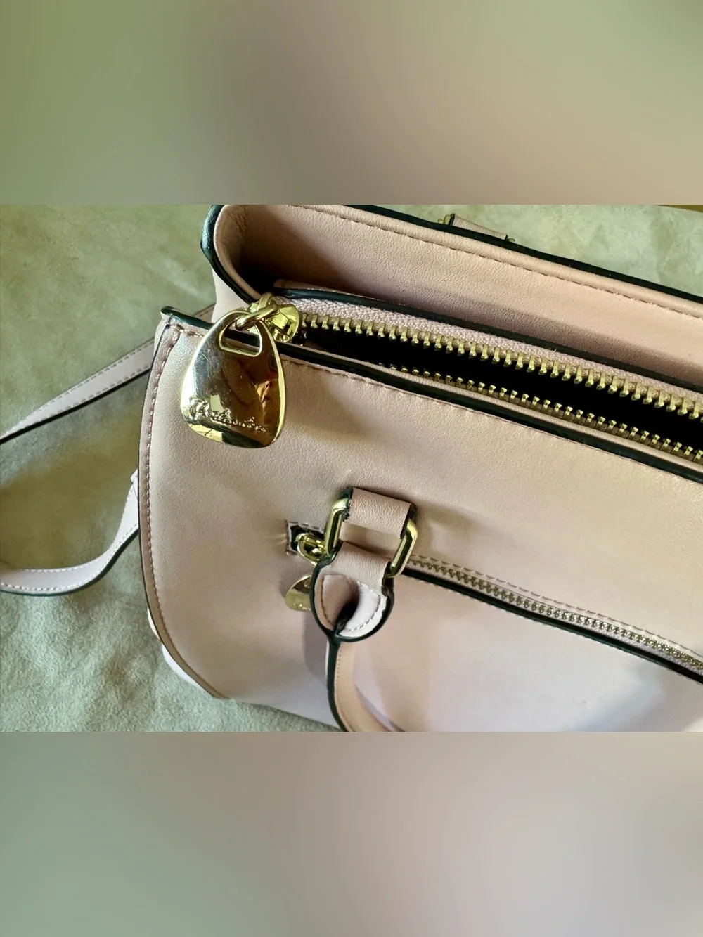 Pink Bostanten Leather Bag